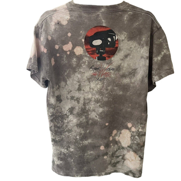 Roger Waters Big Brother Is Watching You Unisex Bleached Distressed T-Shirt - M - Picture 3 of 6